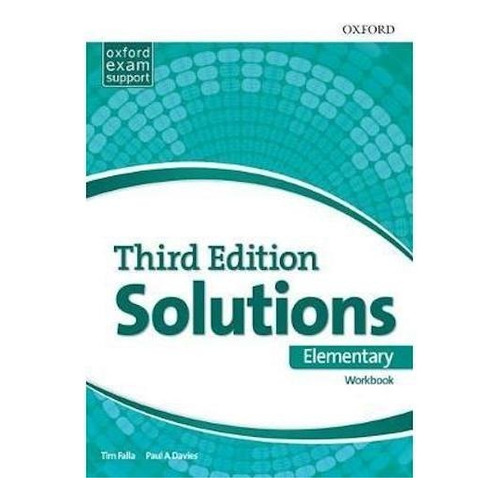 Solutions Elementary - Workbook - 3rd Edition - Oxford