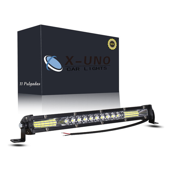 11 Pulgadas Barra Slim Led 34 Led 102w 6000k Estrobo 4x4