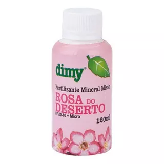 Fertilizante Concentrado Rosa Do Deserto 07-20-10 120ml Dimy
