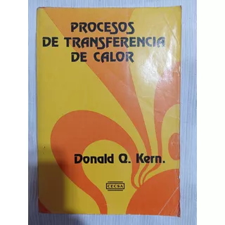 Procesos De Transferencia De Calor Donald Kern 