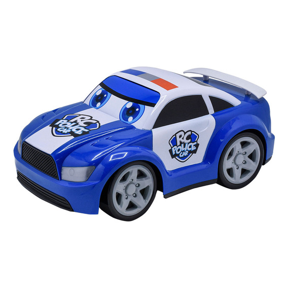 Carro Policia Control Remoto Cartoon City Toy Logic Color Multicolor