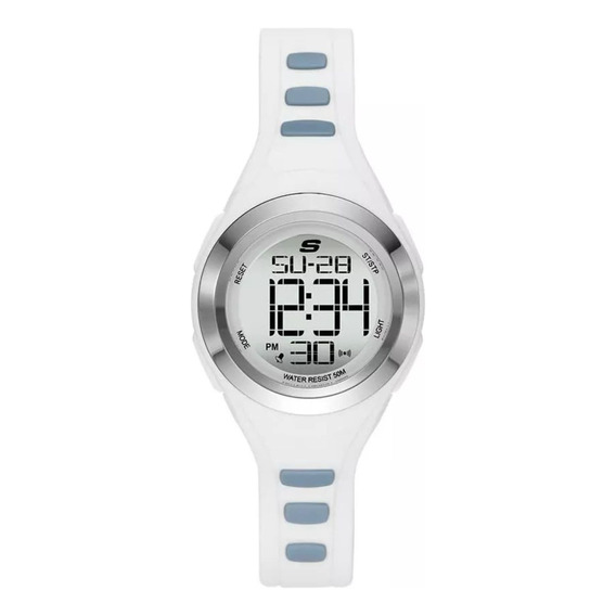 Reloj Para Mujer Skechers Tennyson Sr2116 Blanco