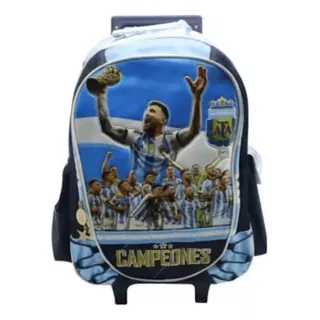 Mochila 18p Carrito Afa Selección Argentina Messi Dibu 120