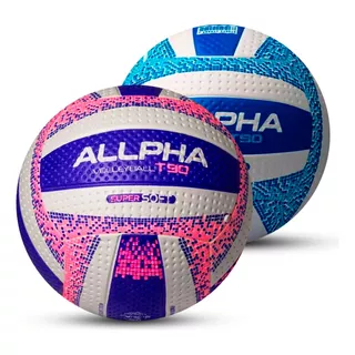 Bola Vôlei De Quadra E Praia Allpha T-90 Oficial - 3 Cores 