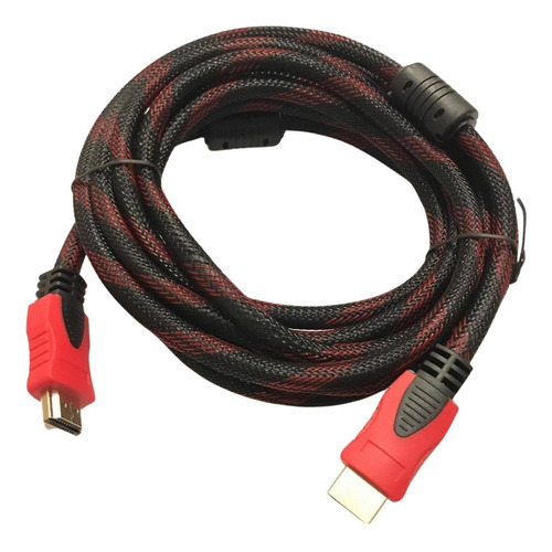 Cable Hdmi 1.5 Metros 1080p Mallado Doble Filtro Blindado