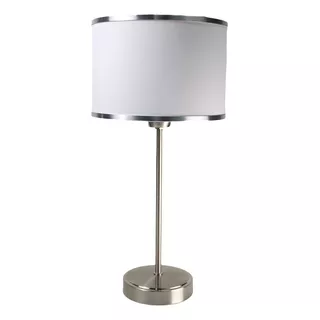Velador Candil  Platil  Cromo Moderno Lampara Lampdesign
