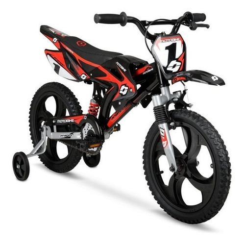 Bicicleta Para Niño 16 Hyper Speed Bike Xtreme C Color Negro/Rojo Tamaño del cuadro 16