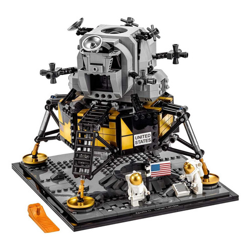 Lego Creator Expert Nasa Apollo 11 Lunar Lander 1087 Piezas Cantidad De Piezas 1087