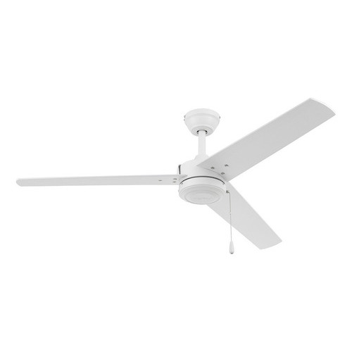 Ventilador De Techo Exterior Bora 52 Pulgadas Control Cadena Color De La Estructura Blanco Frecuencia 60hz Cantidad De Aspas 3 Diámetro 52   Material De Las Aspas Madera