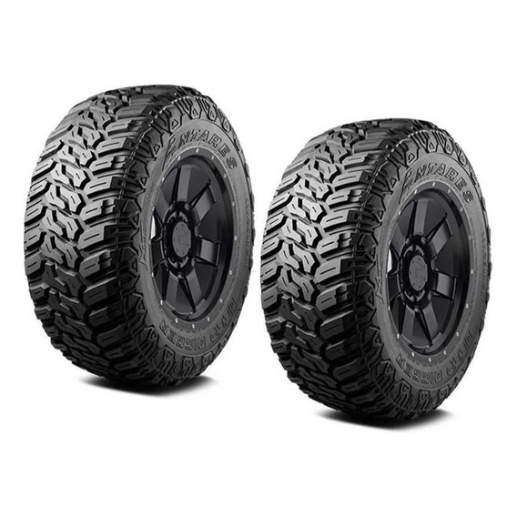 Paquete De 2 Llantas 33x12.50 R15 Antares Deep Digger Mt Msi