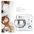 Batidora Punktal Blanca Pk-9370 5lts 1300 W Bowl De Acero Inoxidable 3 Accesorios Para Batir Espátula Pies Antideslizantes Bde