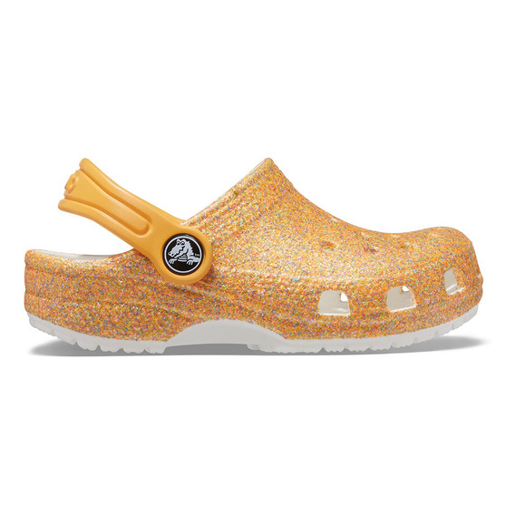 Crocs Classic Glitter Anaranjado