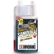 Aceite Para Motor De Moto Ipone Samourai 2t Sintetico Fresa
