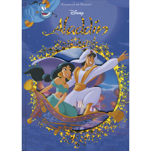 Clasicos De Disney: Aladin, de Varios autores. Serie Clásicos De Disney: Mickey Mouse Editorial Silver Dolphin (en español), tapa dura en español, 2019