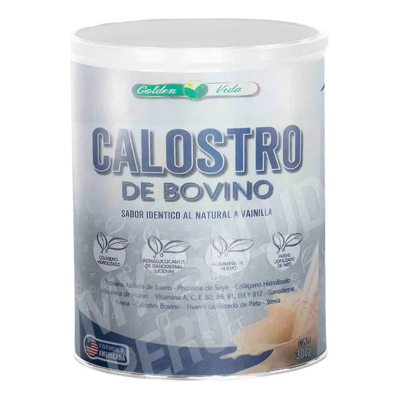 Calostro Bovino Polvo 300 Grs Golden Vida