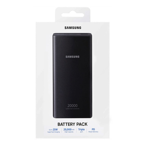 Samsung Batería Externa 20000mAh PD 25W Power Bank 20000 USB C