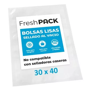 500 Bolsas Sellado Al Vacio Lisas 30x40 Cm De 70 Micras