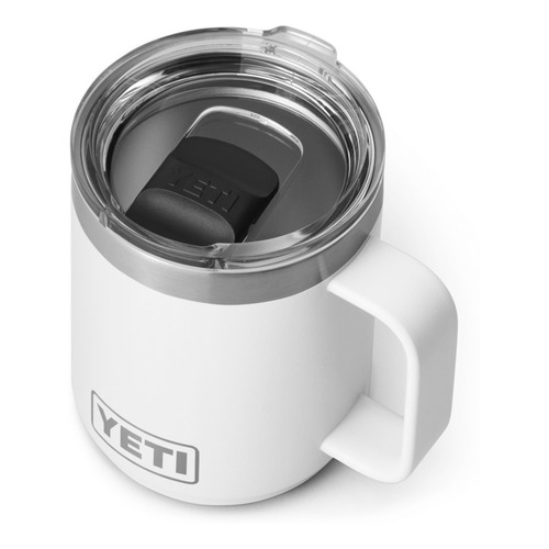 Taza térmica Yeti Rambler Stackable Mug color white 295mL