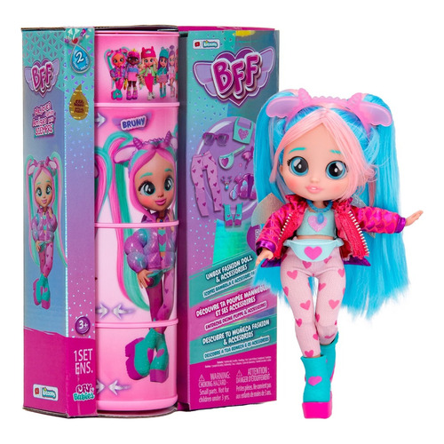 Cry Babies Bff Muñeca Bruny 9 Sorpresas 20 Cm 2023 S2