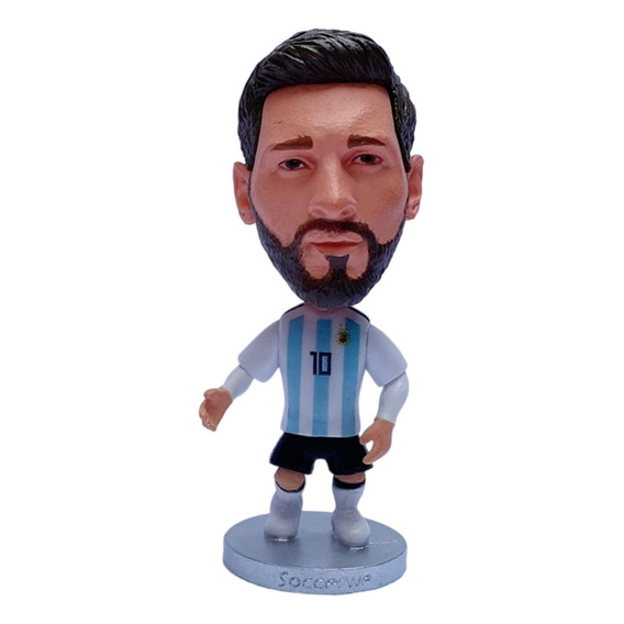 Figura De Colección Fútbol Leonel Messi #10 Argentina
