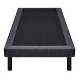 Base Nordic 90x200 Sleep Box Color Gris Oscuro