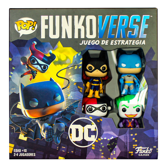 Juego Funkoverse Personajes Dc Comics