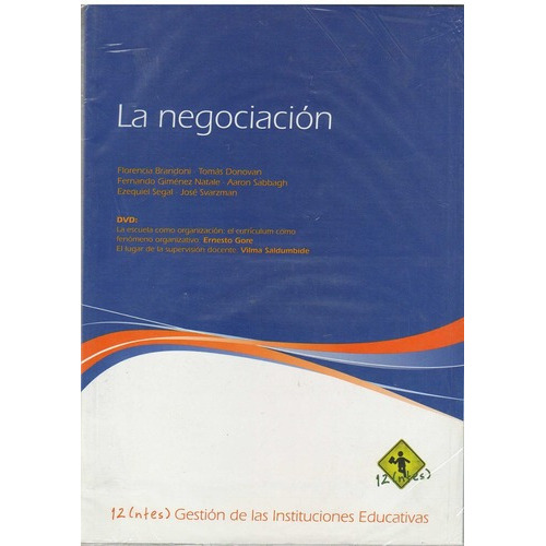 Negociacion, La. Gestion De Las Instituciones Educat, De Es, Vários. Editorial 12ntes Sa. En Español