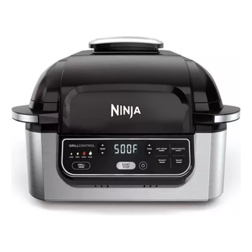 Ninja Foodi Inteligente Freidora De Aire 5lts 5 En 1 Ig302 Color Negro