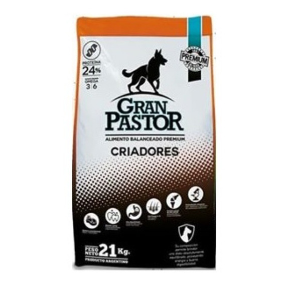 Alimento Balanceado Para Perros Gran Pastor Criadores 21 Kg