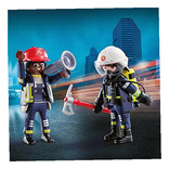 Figura Armable Playmobil City Action Bomberos De Rescate