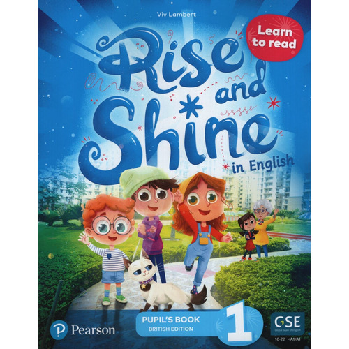 Rise And Shine In English 1 - Learn To Read Student's Book Pack, de Lambert, Viv. Editorial Pearson, tapa blanda en inglés internacional