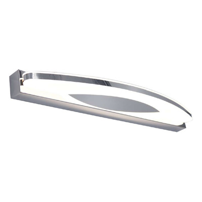 Aplique Led 3 Luces Moderno Cromo 12w Alta Potencia 54cm