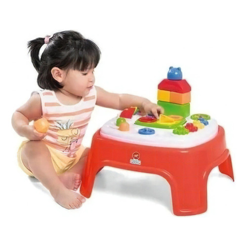 Mesa Infantil Encantada -calesita Didactica Encastre Art.800