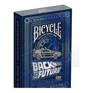 Cartas Poker Volver Al Futuro Luxury Cards Naipe Back Future Color Del Reverso Azul