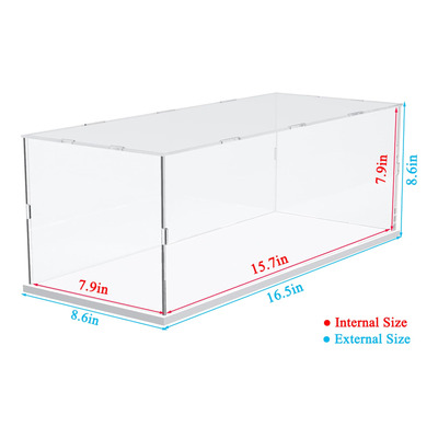 Caja De Exhibición Acrílica Transparente Espesada Para Lego