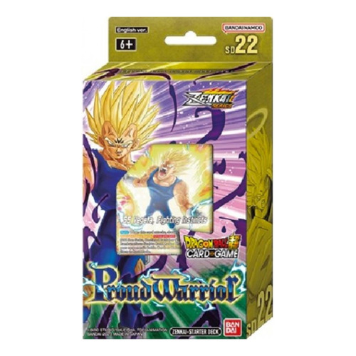 Dragon Ball Super Tcg Pround Warrior Starter Deck 22