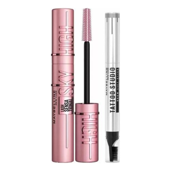 Pack Maybelline: Sky High Ws+ Delineador Tatto Studio Clear