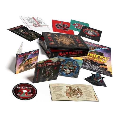 Iron Maiden Senjutsu Deluxe Box Set 2 Cd + Blu Ray