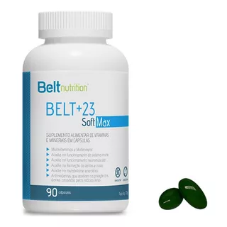 Belt +23 Soft Max - 90 Cápsulas - Belt Nutrition