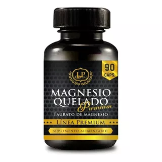 Taurato De Magnesio X 90 Cáps. Libre De Excipientes, 3 Meses