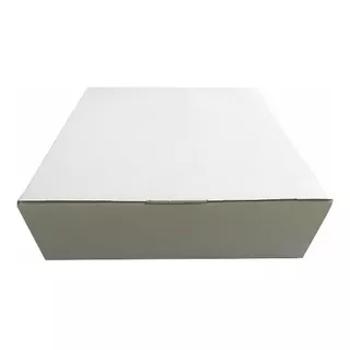 15 Caixas De Papelão Branca Para Tortas E Bolos M 33x32x11,5