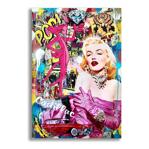 Canvas | Mega Cuadro Decorativo | Marilyn Monroe | 140x90