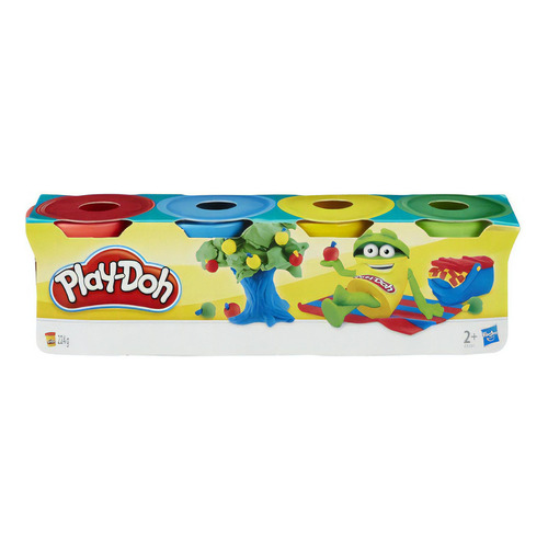 Play Doh Mini Pack 4 Colores - Hasbro Color Mixto