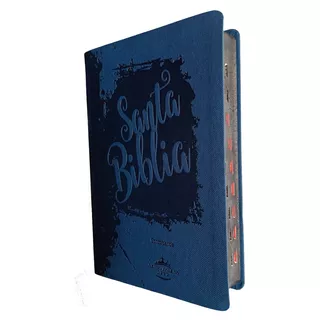 Biblia Reina Valera 1960 21x14 Letra Grande, Indice, Colores