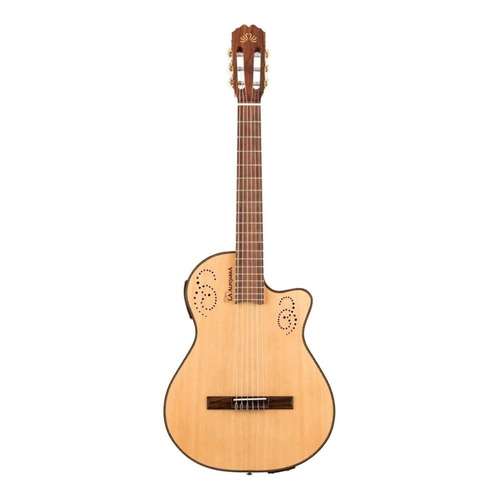 Guitarra criolla clásica La Alpujarra 300KEC para diestros natural