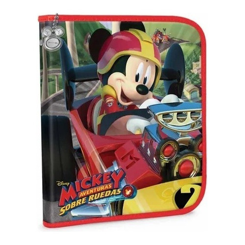 Cartuchera 1 Piso Pvc Disney Mickey Mouse Orig Mickey Diseño A
