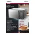 Microondas Digital Con Grill Xion 30 Litros Xi-mw3050g