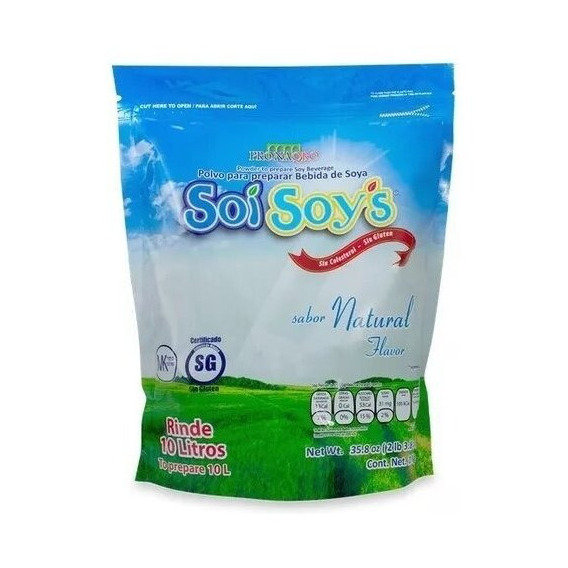 Soisoys Bebida De Soya En Polvo Bolsa 1kg Soyacen / Vegetal