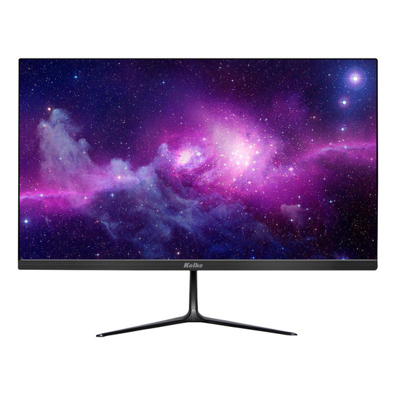 Monitor Led Kolke 23.8 Ips Fhd Entradas Hdmi Y Vga Color Negro