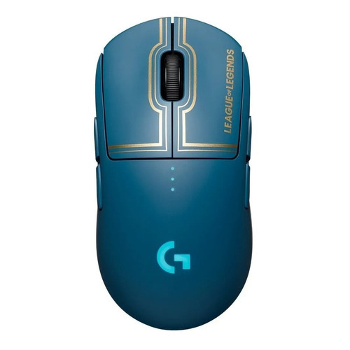 Mouse Gamer Logitech G Pro Lightspeed League Of Legends Lol Color Azul